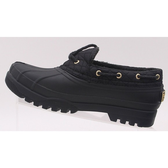 Sperry Shoes - Sperry Womens size 7 Black Waterproof Duck Boots Shoe Boat Rain H15 61722